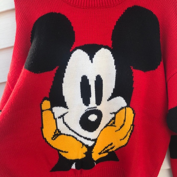 Vintage Mickey & Co Mickey Mouse Sweater Disney - Picture 3 of 10
